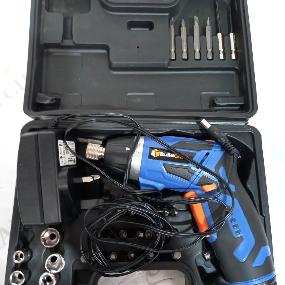 BOXED BUILDCRAFT TWIST HANDLE 3.6V SCREWDRIVER SET