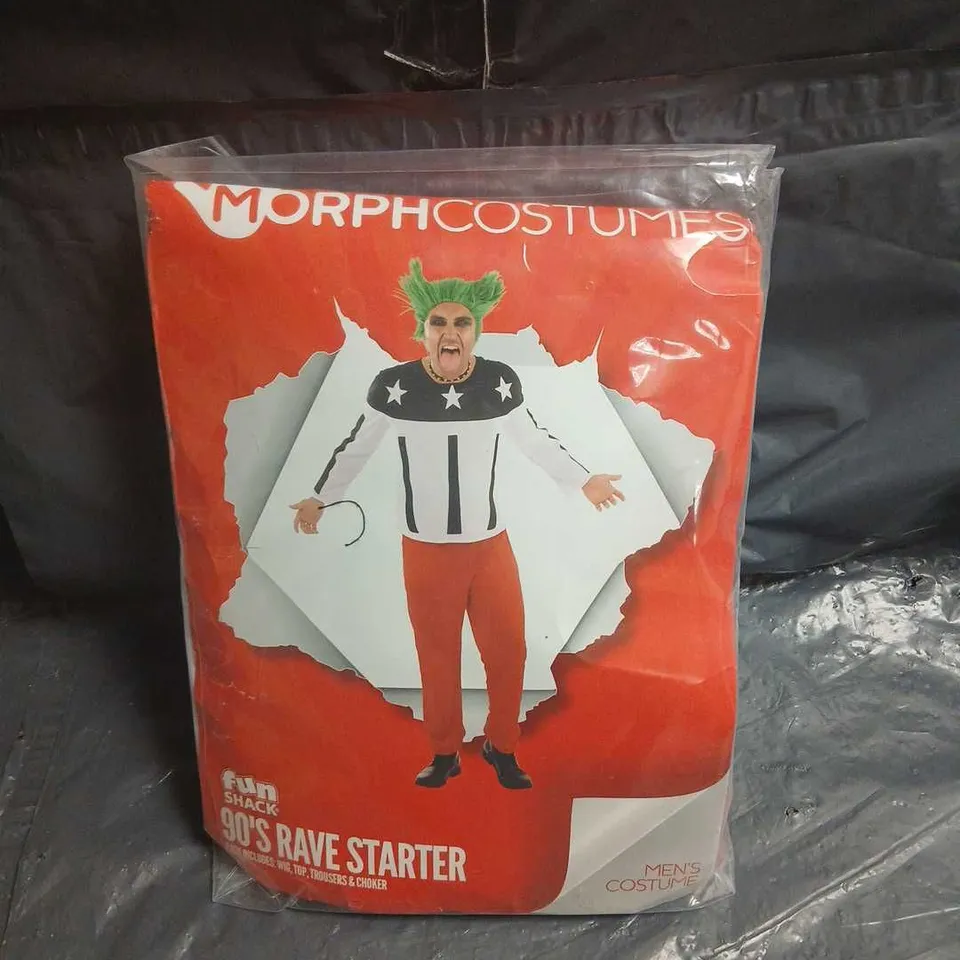 MORPH COSTUMES FUN SHACK 90'S RAVE STARTER MEN'S COSTUME