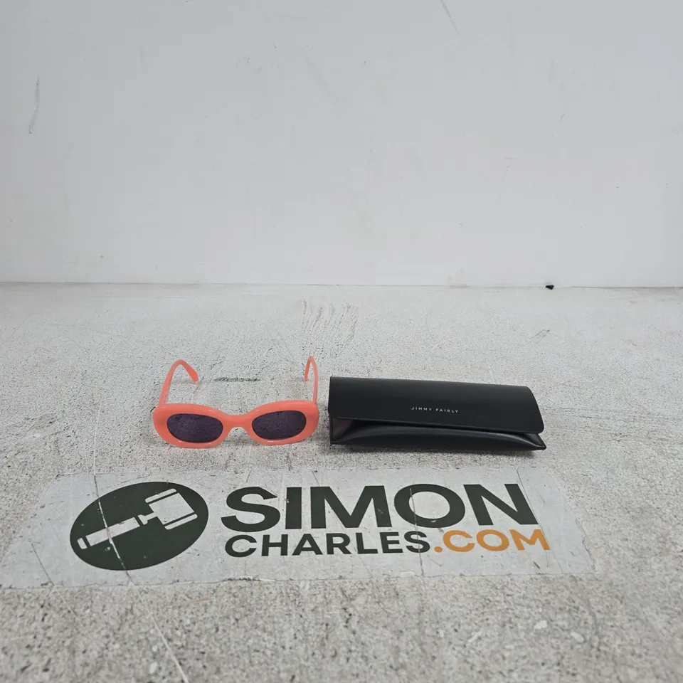 JIMMY FAIRLY SUNGLASSES – LE JURA COLLABORATION, CORAL FRAME