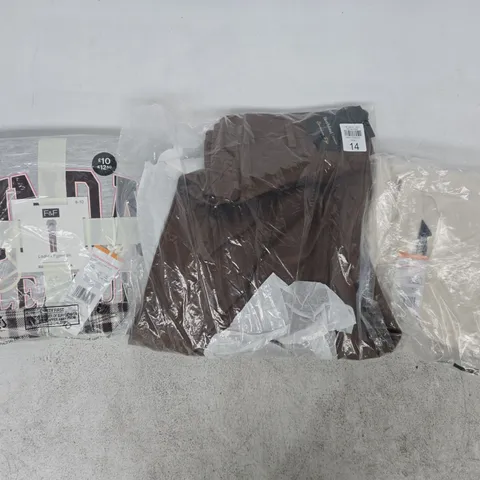 APPROXIMATELY 20 ASSORTED CLOTHING AND FASHION PRODUCTS IN VARIOUS STYLES AND SIZES - COLLECTION ONLY