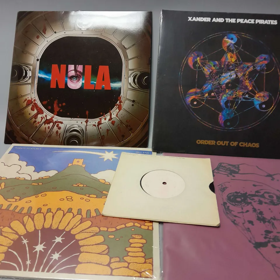 10 ASSORTED VINYL RECORDS TO INCLUDE HARRY STYLES SELF TITLED, HAUSCHKA ABANDONED CITY, HAWKSMOOR SATURNALIA, ETC