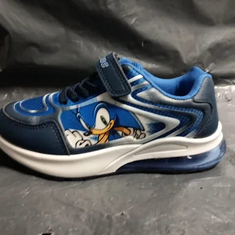 KIDS SONIC THE HEDGEHOG LIGHT UP TRAINERS - 12