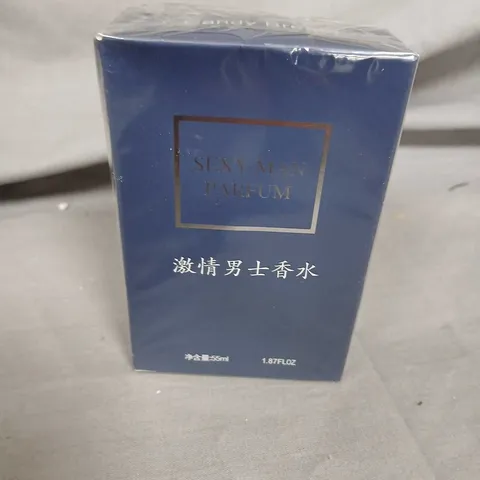 BOXED AND SEALED SEXY MAN PARFUM 55ML