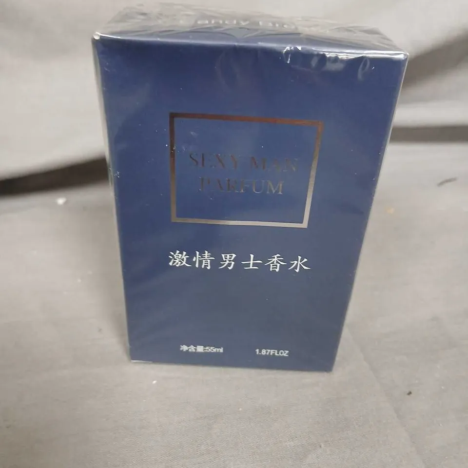 BOXED AND SEALED SEXY MAN PARFUM 55ML