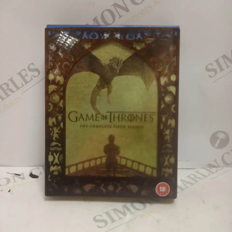 GAME OF THRONES COMPLETE FIFTH SEASON BLU RAY SET 