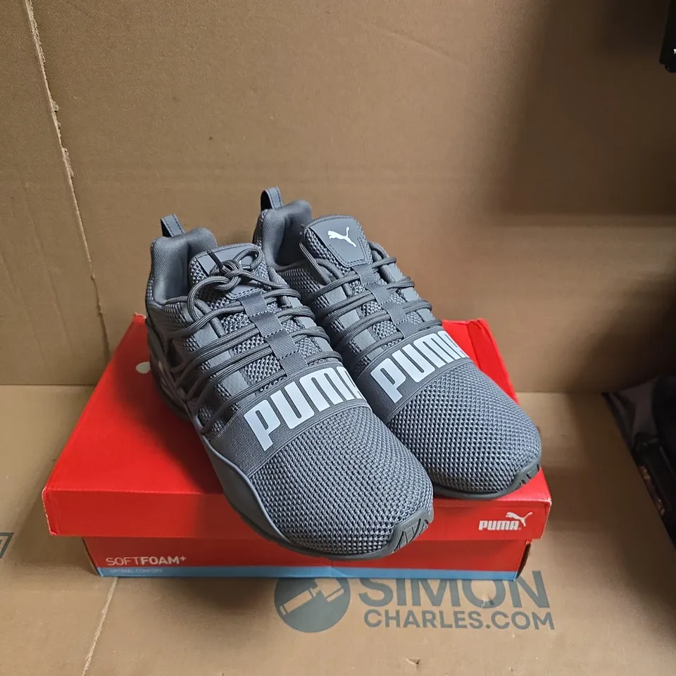 PUMA CELL REGULATE WOVEN TRAINERS WITH SOFT FOAM+ – MEN’S, UK 9.5, CASTLEROCK (GREY)
