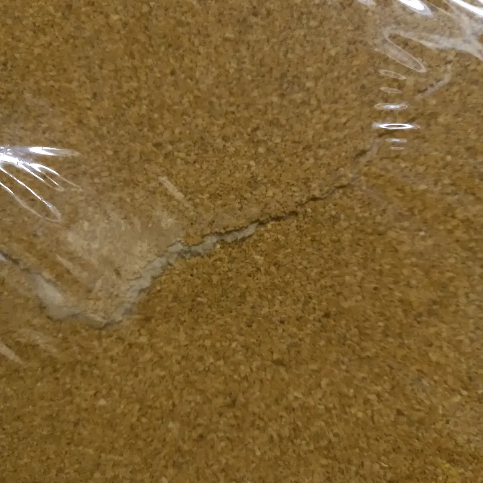 CORK BOARD WITH WOODEN BEZIL - COLLECTION ONLY