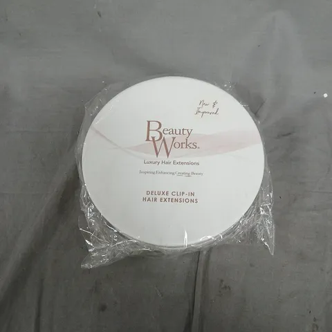 BEAUTY WORKS 18" INSTANT CLIP-IN HAIR EXTENSIONS IN CALIFORNIA BLONDE