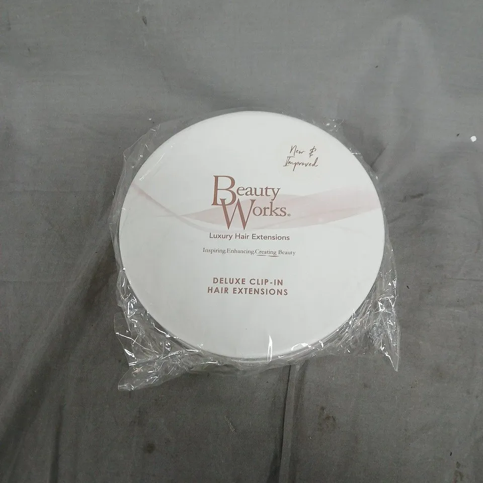 BEAUTY WORKS 18" INSTANT CLIP-IN HAIR EXTENSIONS IN CALIFORNIA BLONDE