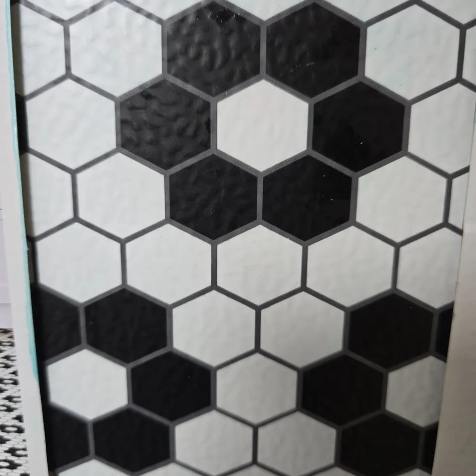 FLOOR POPS! PEEL & STICK VINYL FLOOR TILES – 10 TILES, 12IN X 12IN – BISCOTTO
