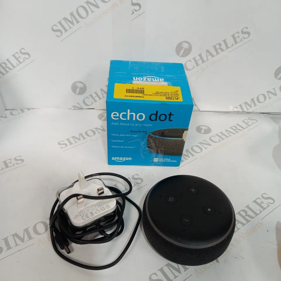 BOXED AMAZON ECHO DOT SPEAKER