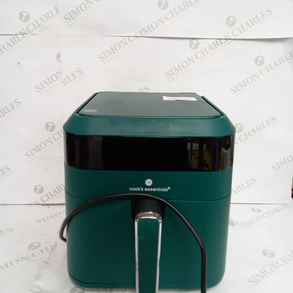 COOKS ESSENTIALS AIR FRYER - EMERALD