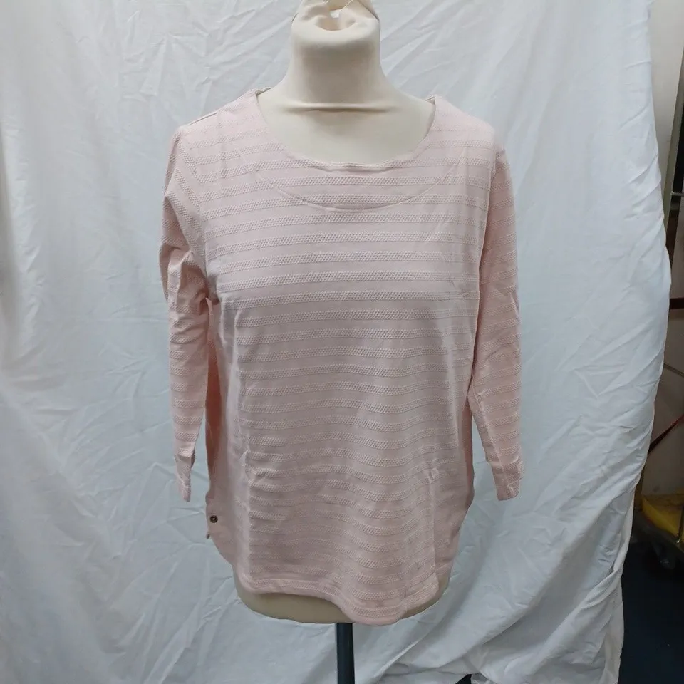WEIRD FISH PRIM ROSE PINK TSHIRT
