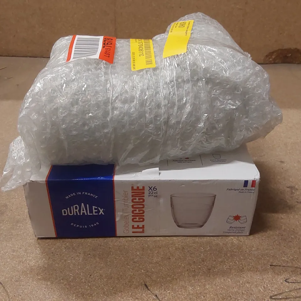 DURALEX 220ML GLASS SET