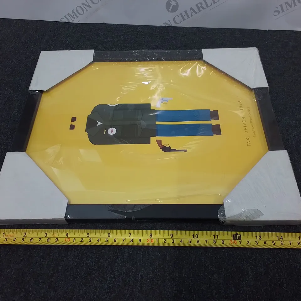 FRAMED TAXI DRIVER PRINT