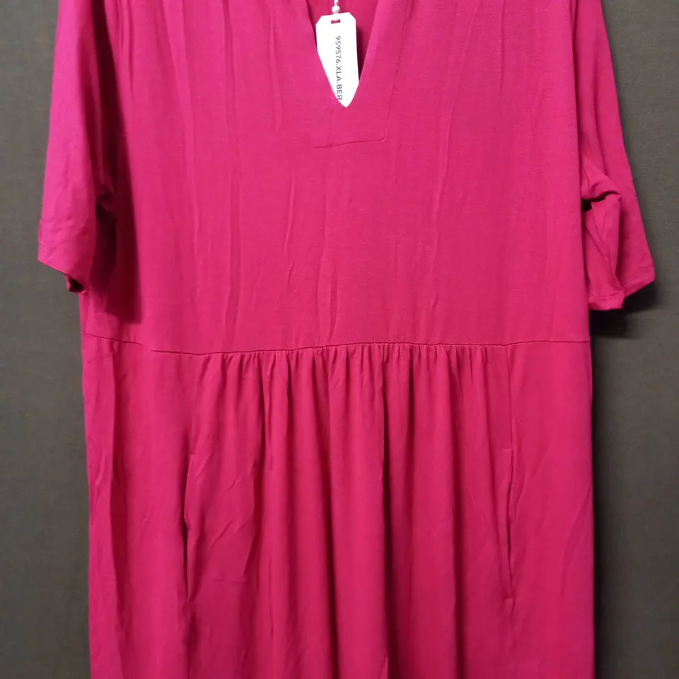MAISON DE NIMES MAXI DRESS IN BERRY - XL
