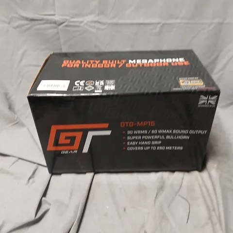 BOXED GT GEAR MEGAPHONE IN BLUE