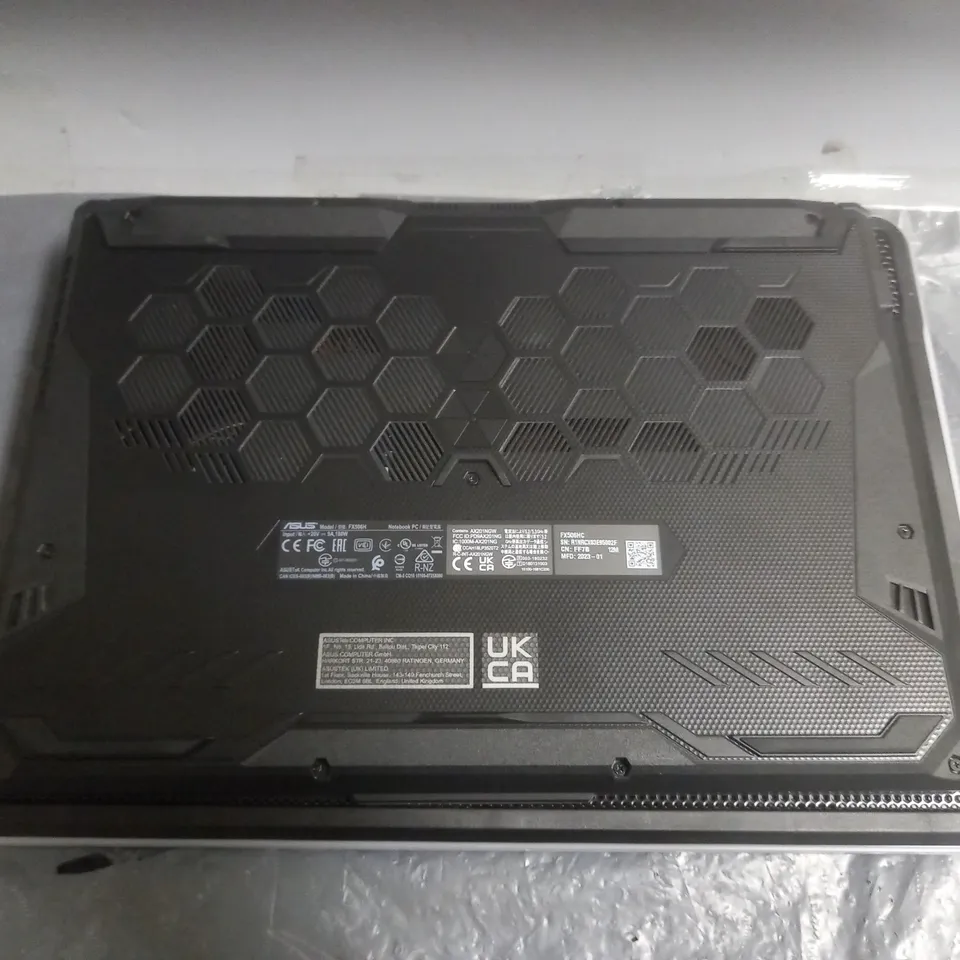 UNBOXED ASUS TUF GAMING INTEL CORE I5 GEFORCE RTX LAPTOP AND COOLING TRAY