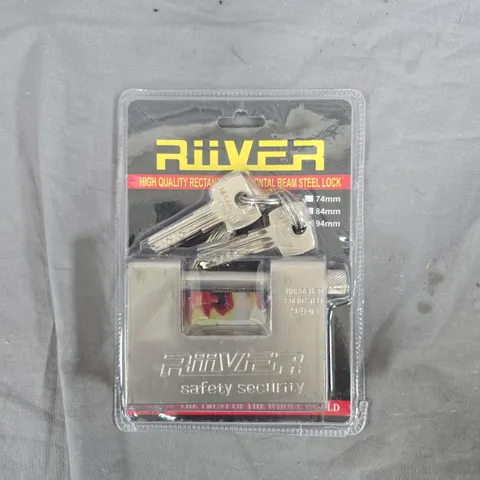 RIIVER 94MM SOLID STEEL HORIZONTAL BEAM STEEL LOCK