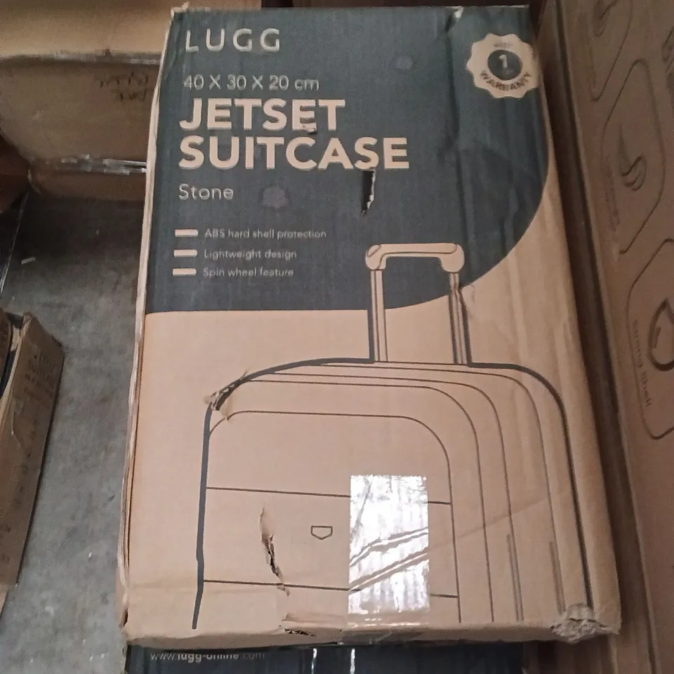 BOXED LUGG TRAVEL SUITCASE