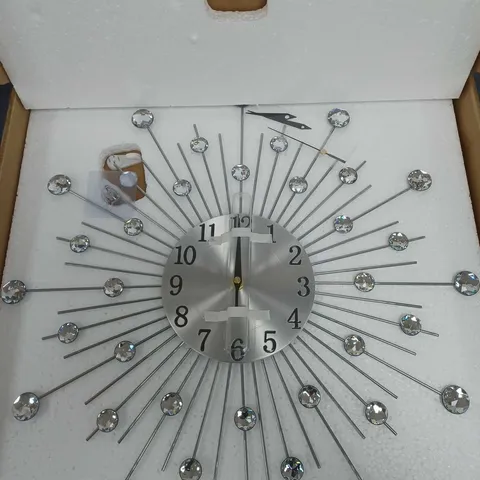 BOXED DENNY WALL CLOCK 