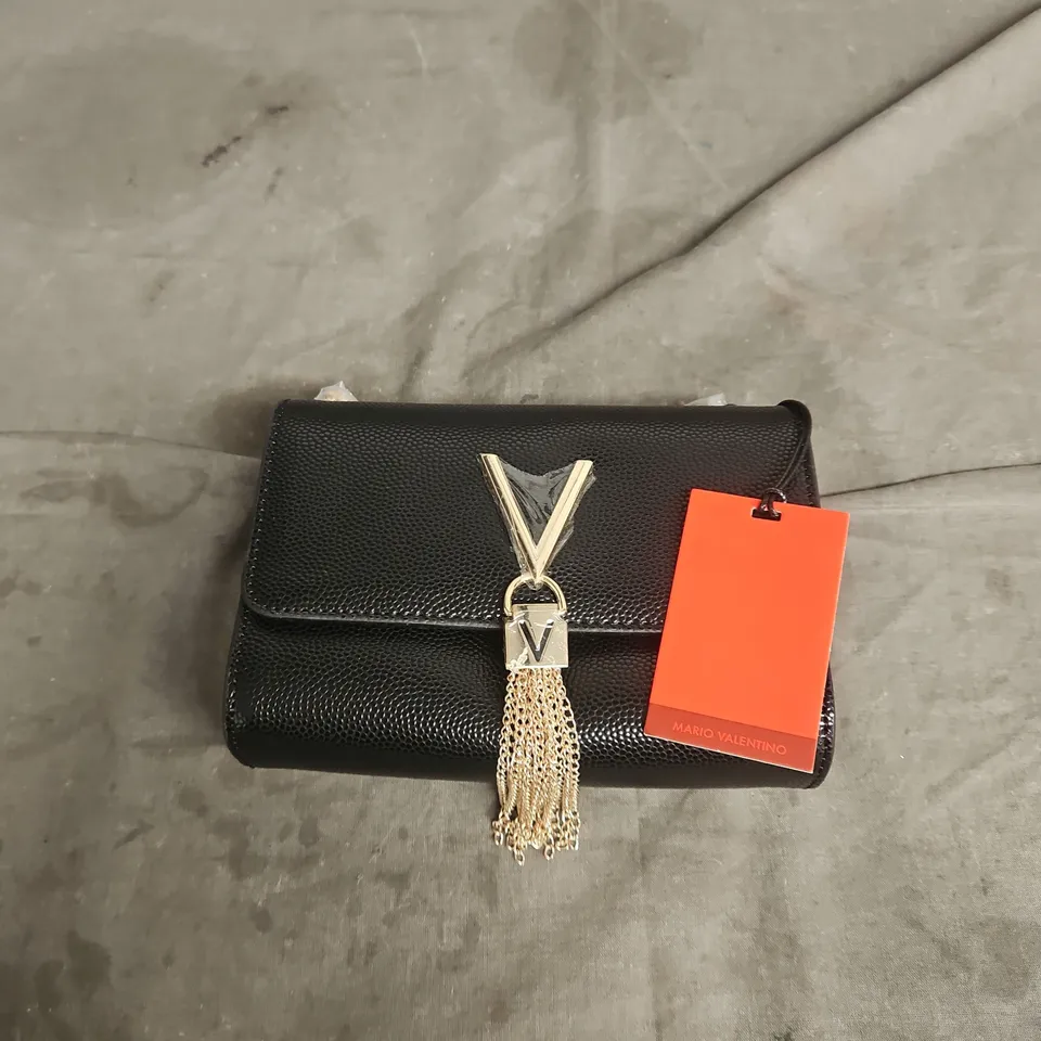 MARIO VALENTINO DIVINA BAG IN BLACK/GOLD 