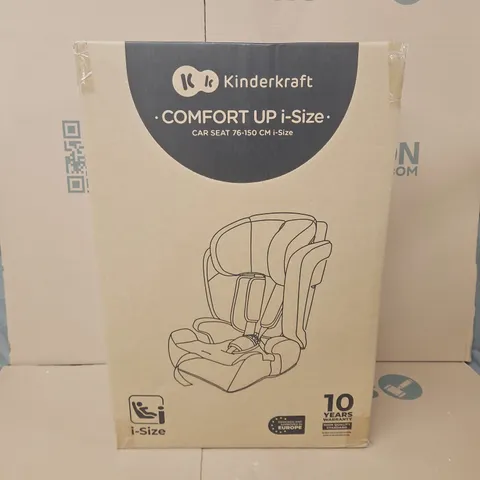 BOXED KINDERKRAFT COMFORT UP I-SIZE CAR SEAT - GREEN
