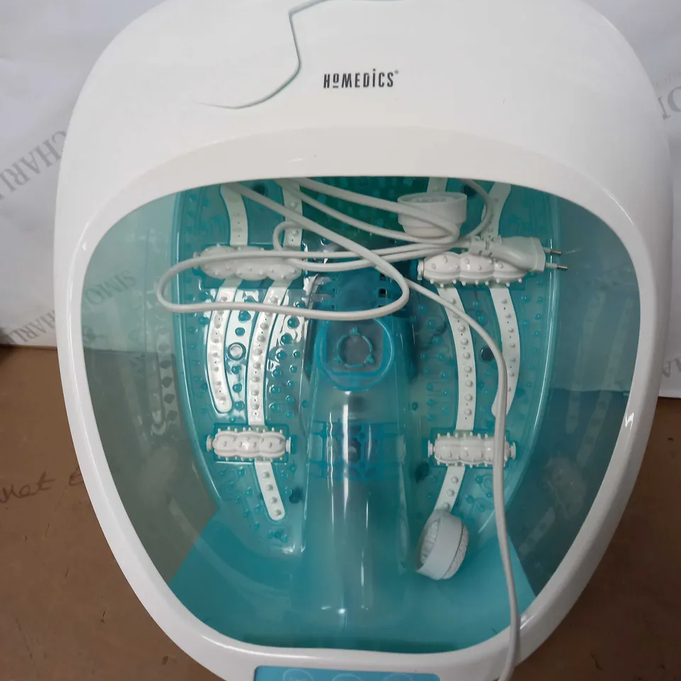 BOXED HOMEDICS SPA LUXURY FOOT SPA WITH HEATER