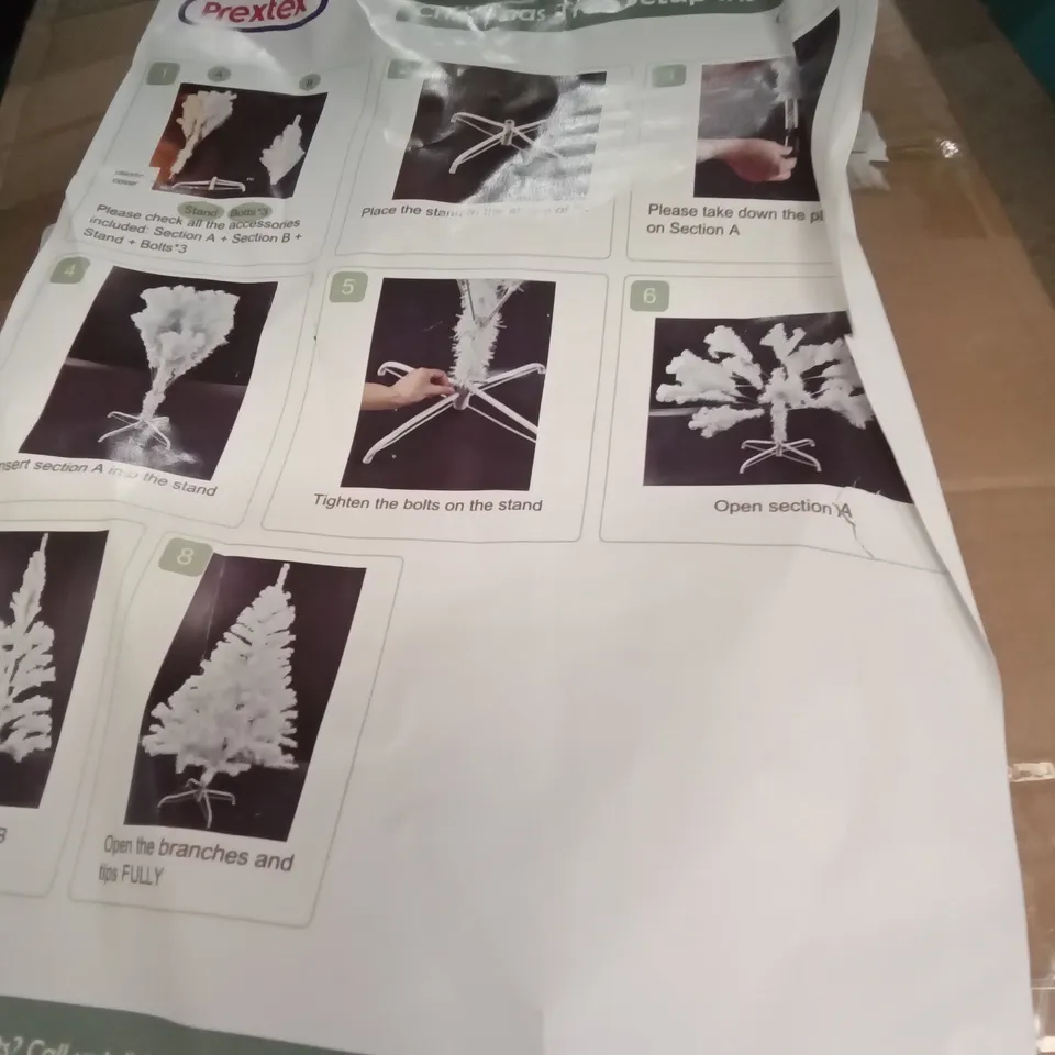 BOXED PREXTEX FAUX CHRISTMAS TREE