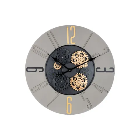 BOXED SUNNHILD METAL WALL CLOCK