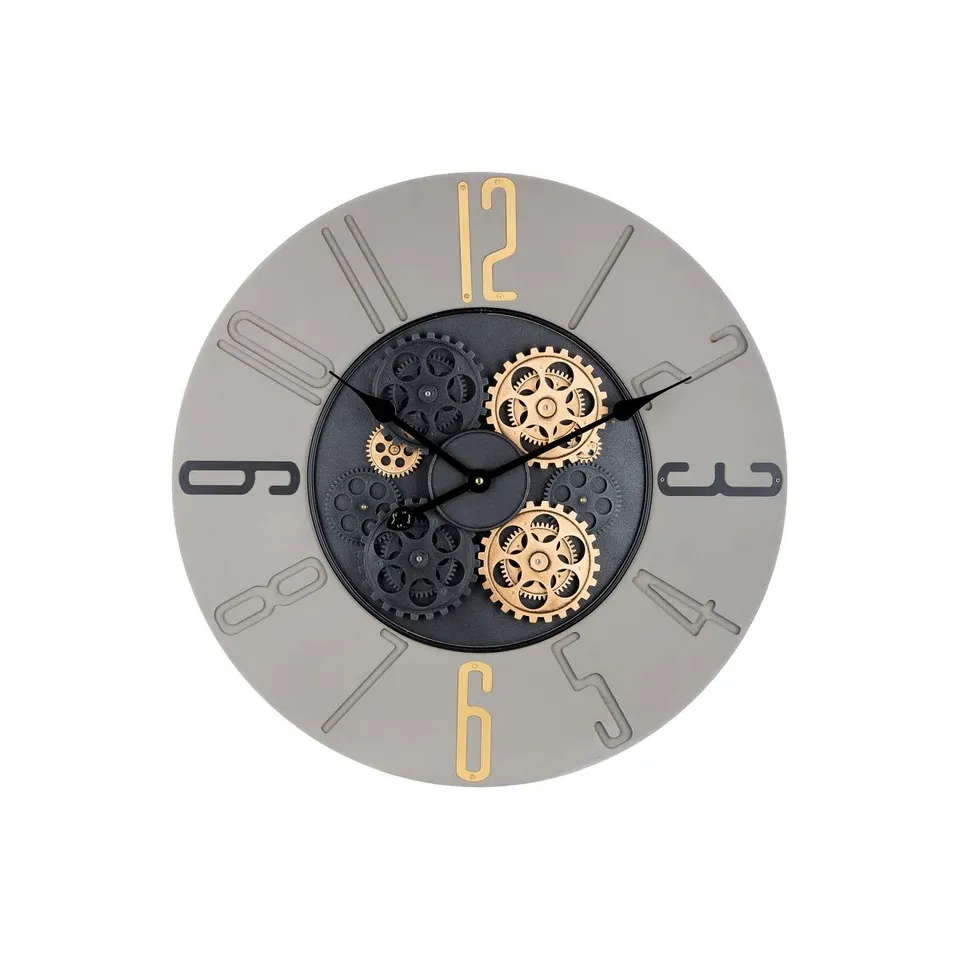 BOXED SUNNHILD METAL WALL CLOCK