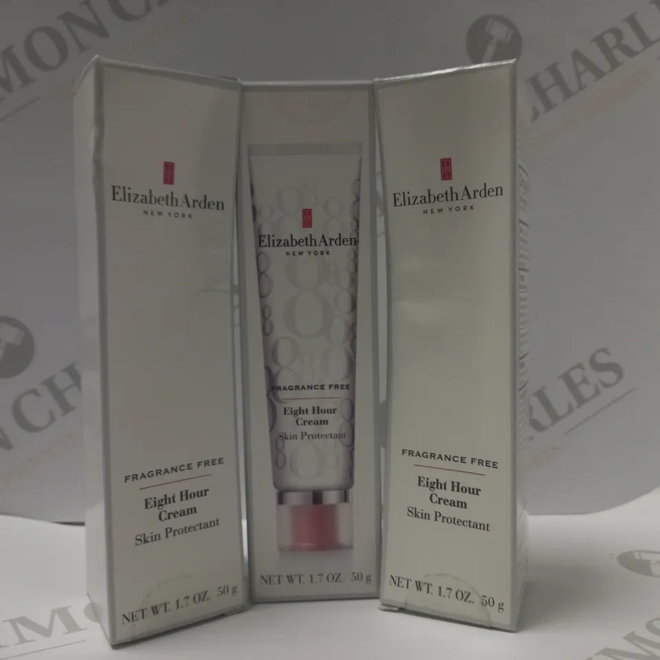 LOT OF 3 X 50G ELIZABETH ARDEN EIGHT HOUR CREAM SKIN PROTECTANT
