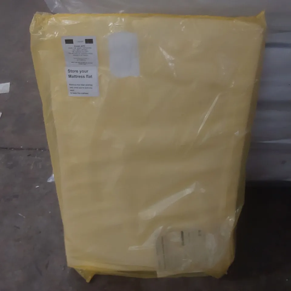 QUALITY BAGGED OBABY COT MATTRESS - APPROXIMATELY 95 x 65cm