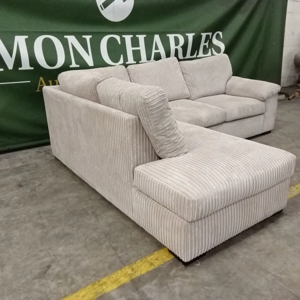 AMALFI STANDARD BACK LEFT HAND FABRIC CORNER CHAISE SOFA RRP £949