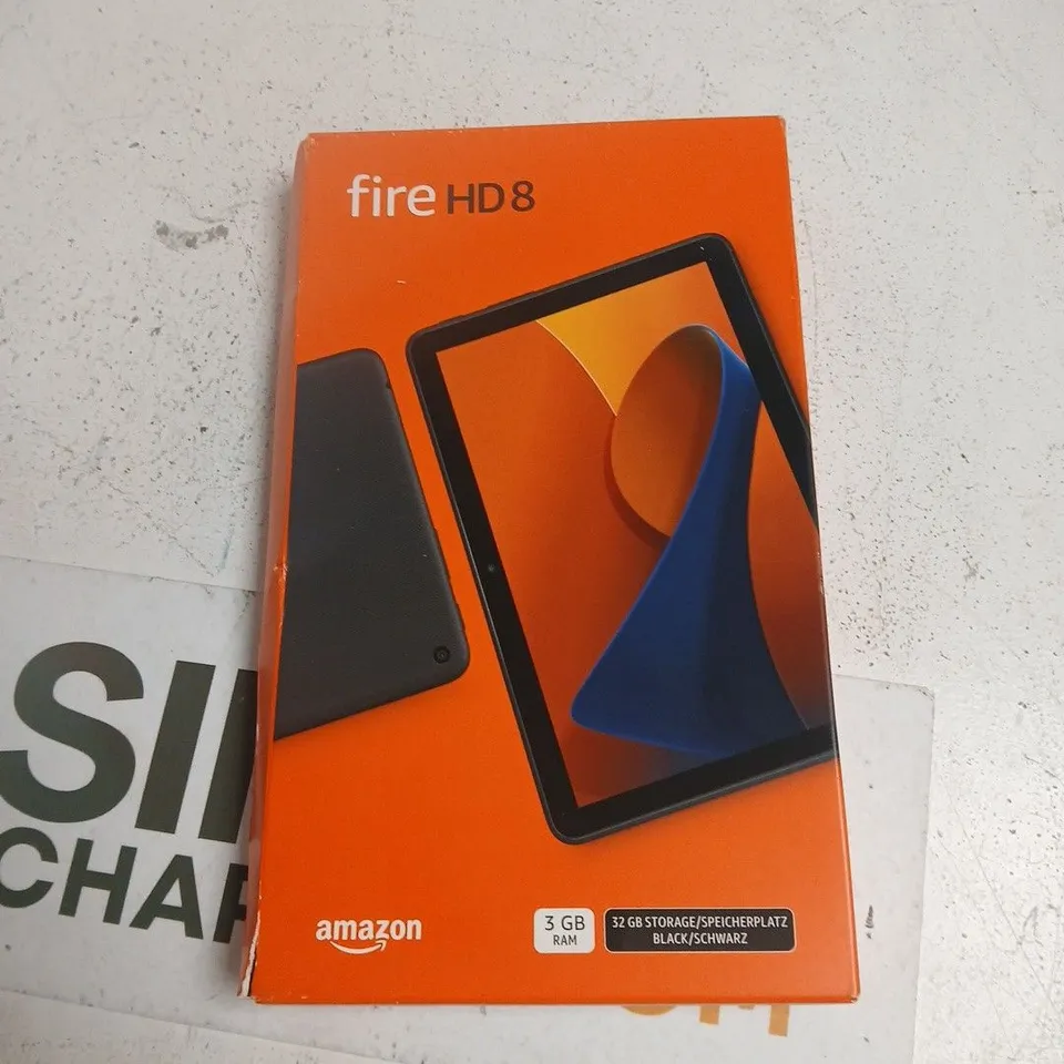 AMAZON FIRE HD 8 TABLET – 32GB, 3GB RAM, BLACK, BOXED