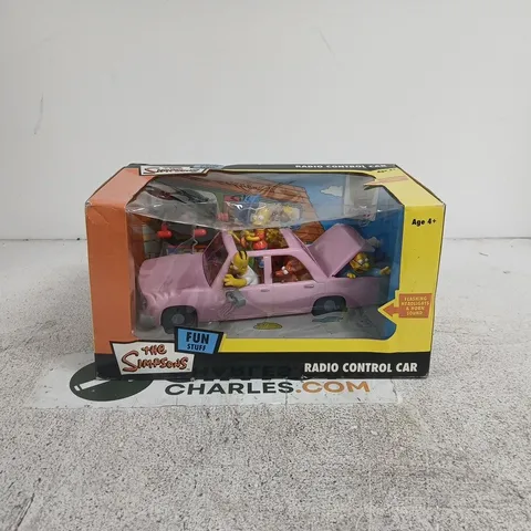 THE SIMPSONS RADIO CONTROL CAR – PINK, BOXED (AGE 4+)