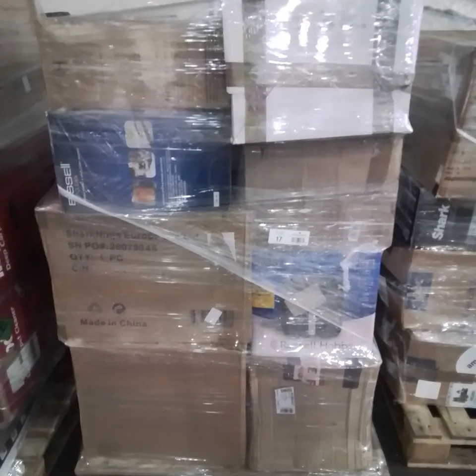 PALLET OF APPROXIMATELY 21 UNPROCESSED RAW RETURN HOUSEHOLD AND ELECTRICAL GOODS TO INCLUDE;