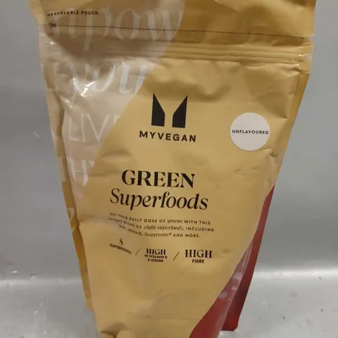 MY VEGAN GREEN SUPERFOODS 