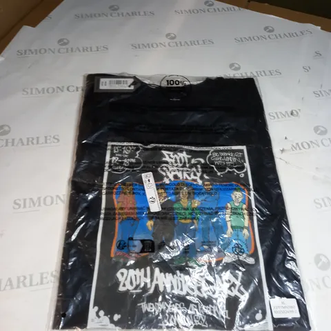 FOOT PATROL BLACK T-SHIRT SIZE XL 