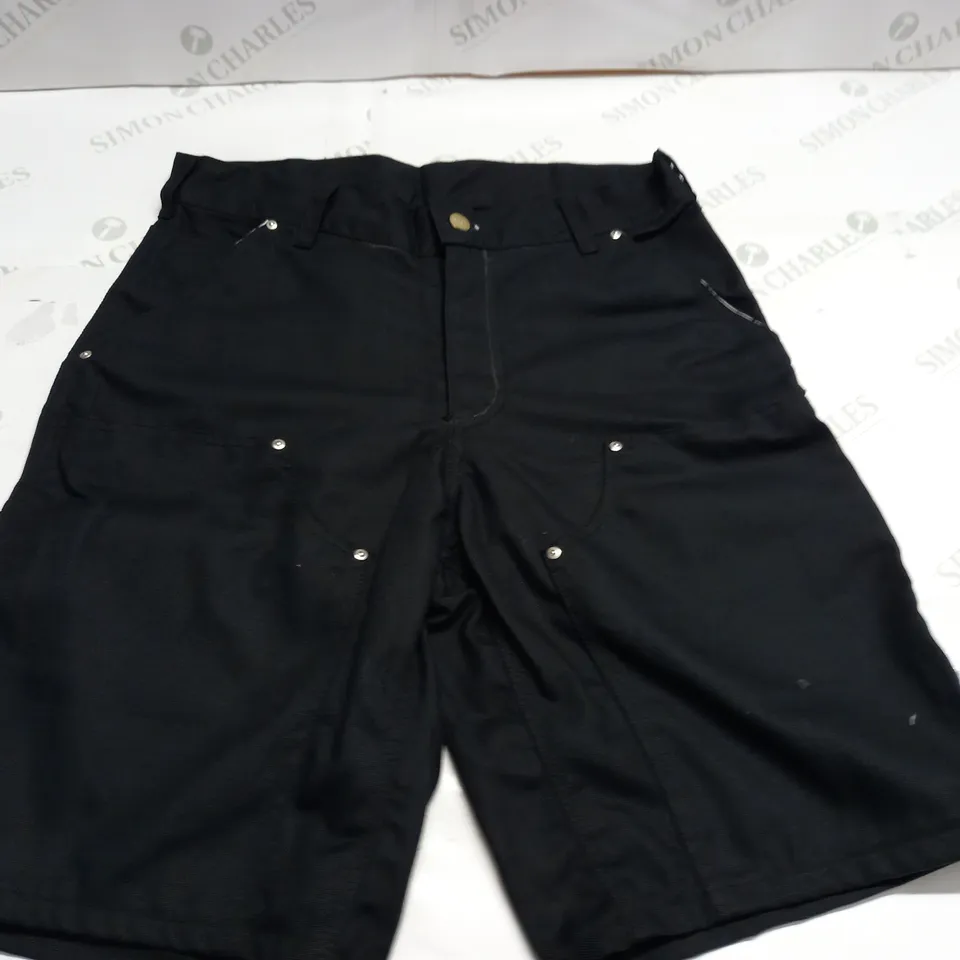 CARHARTT BLACK SHORTS - 30"
