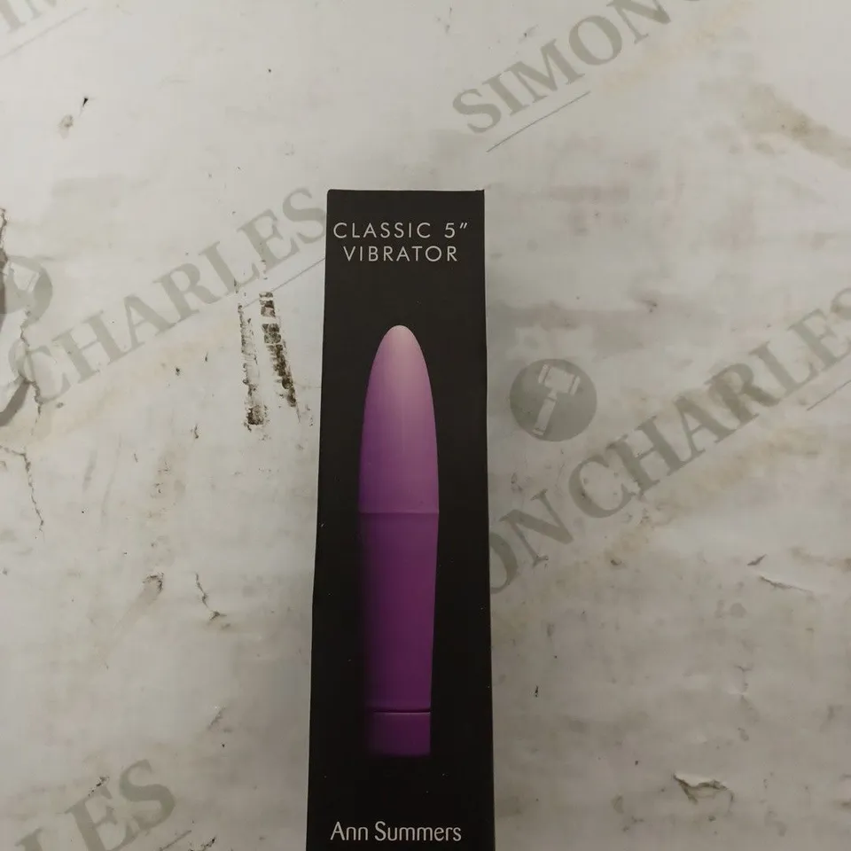 ANN SUMMER CLASSIC 5" VIBRATOR - SEALED