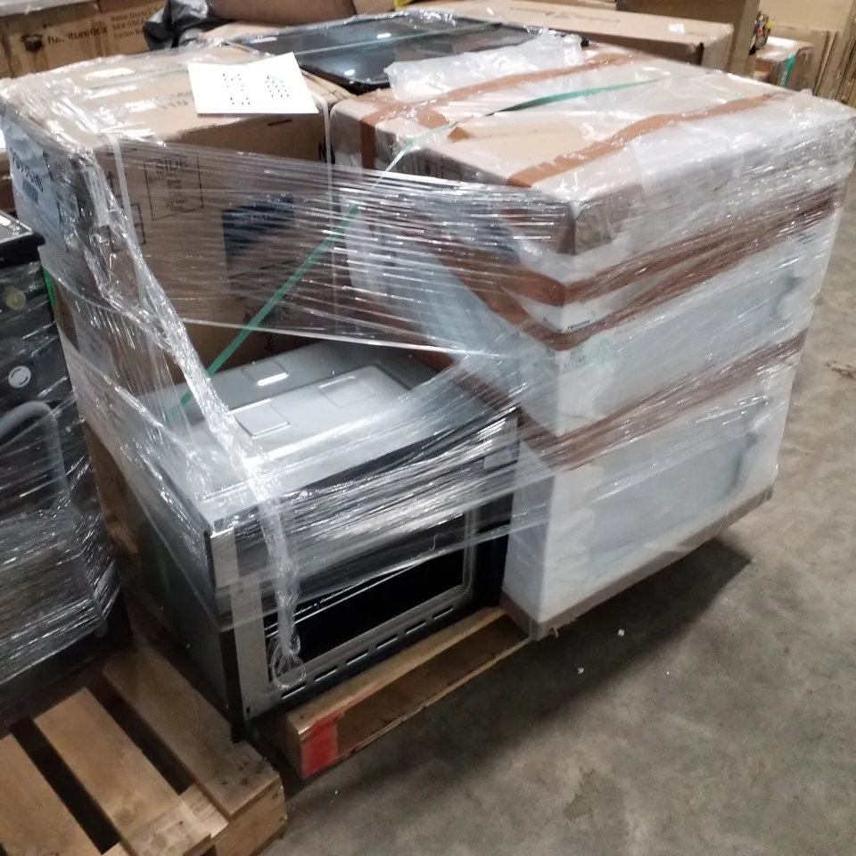 PALLET OF APPROXIMATELY 4 UNPROCESSED RAW RETURN WHITE GOODS TO INCLUDE