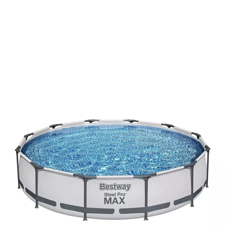 BOXED BESTWAY 12FT PRO MAX POOL WITH PUMP // COLLECTION ONLY RRP £199.99