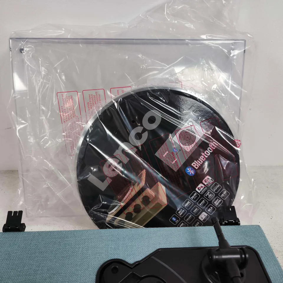 LENCO LS-440BUBG BLUETOOTH TURNTABLE WITH BUILT IN SPEAKERS 