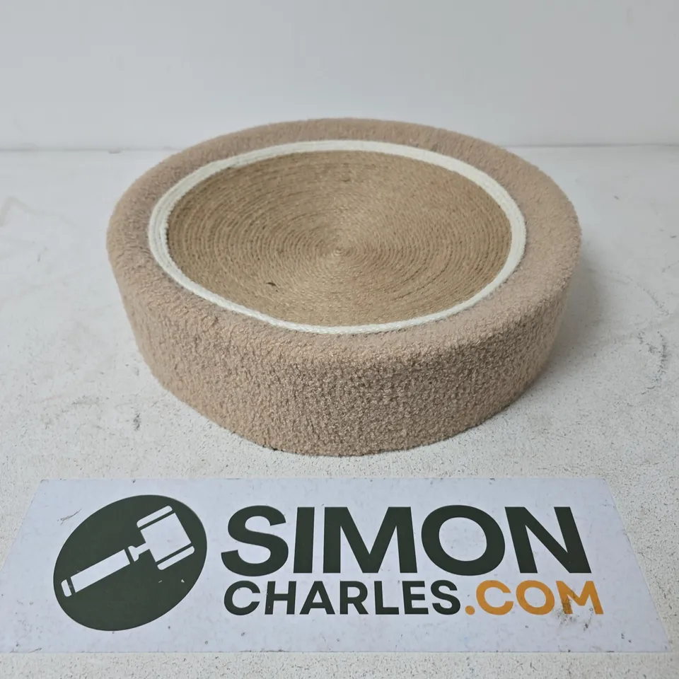 JIAWU CAT SCRATCHING ROUND BOWL