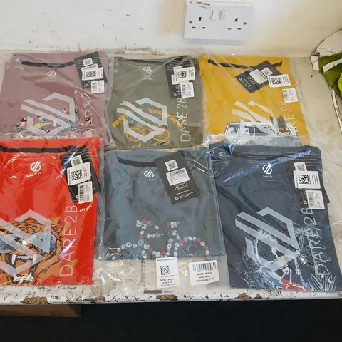 APPROXIMATELY 24 BRAND NEW DARE 2B T SHIRTS