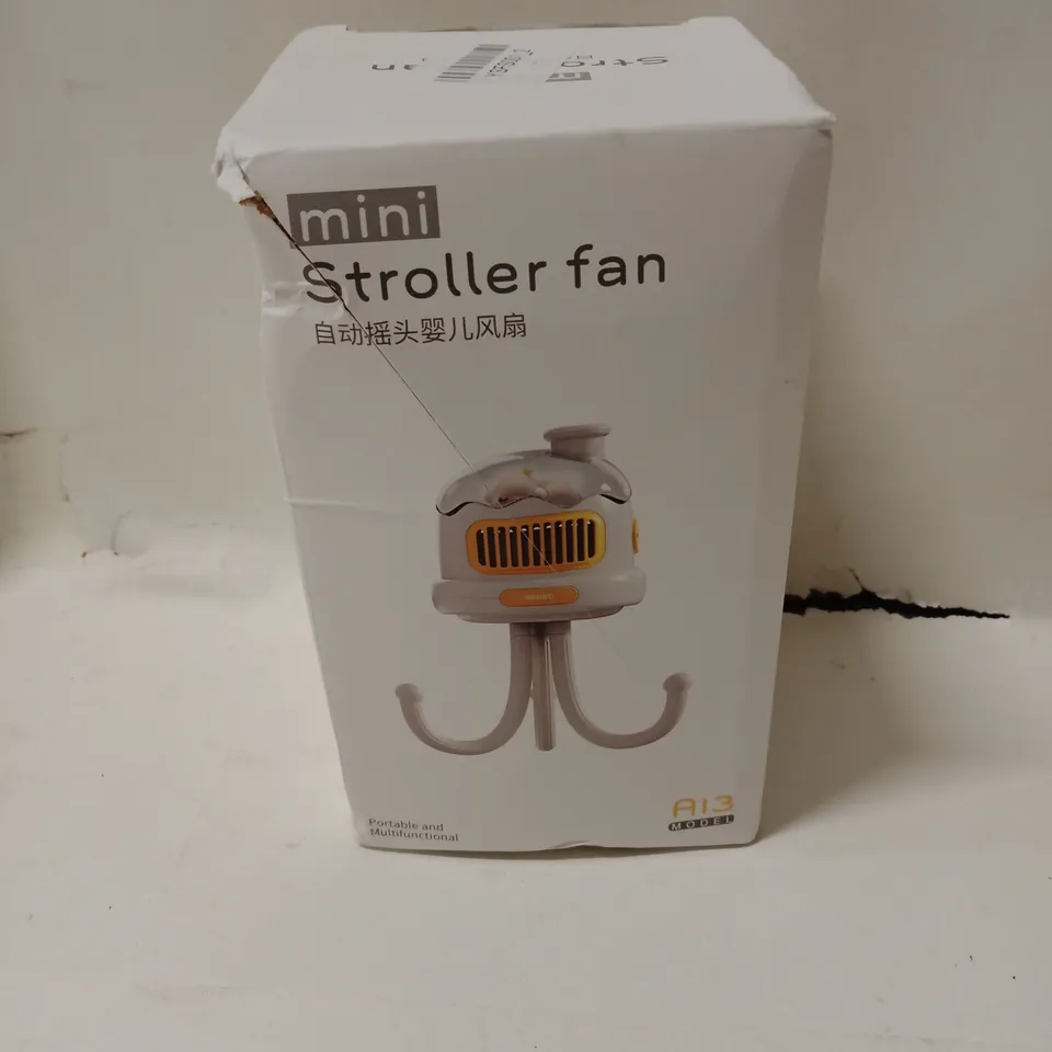 MINI STROLLER FAN – BABY CLIP FAN (A13)