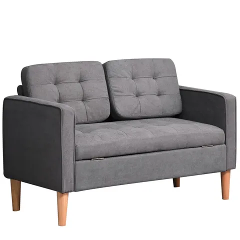 BOXED SALADIN STEN 2 SEATER LOVESEAT SOFA