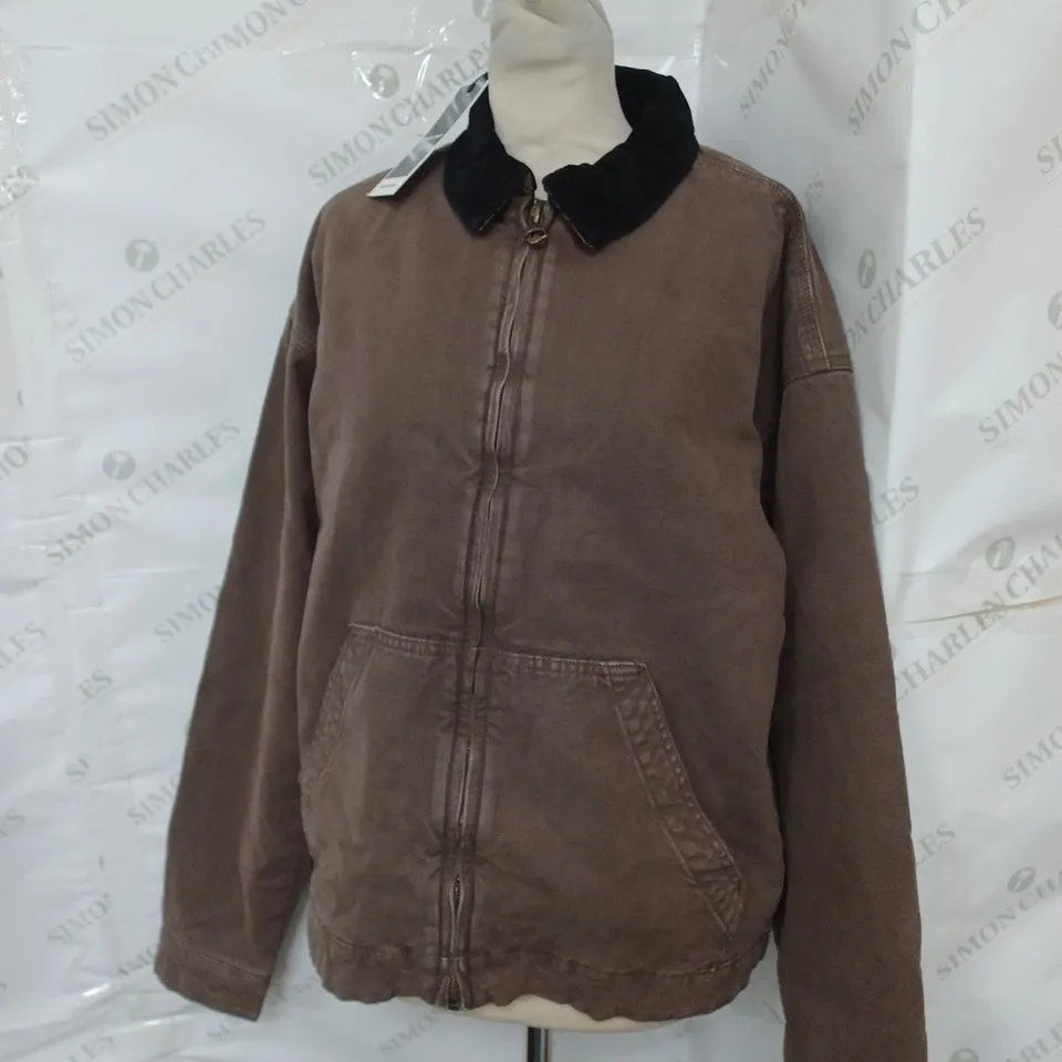 JACK&JONES JACKET IN CHOCOLATE BROWN SIZE M