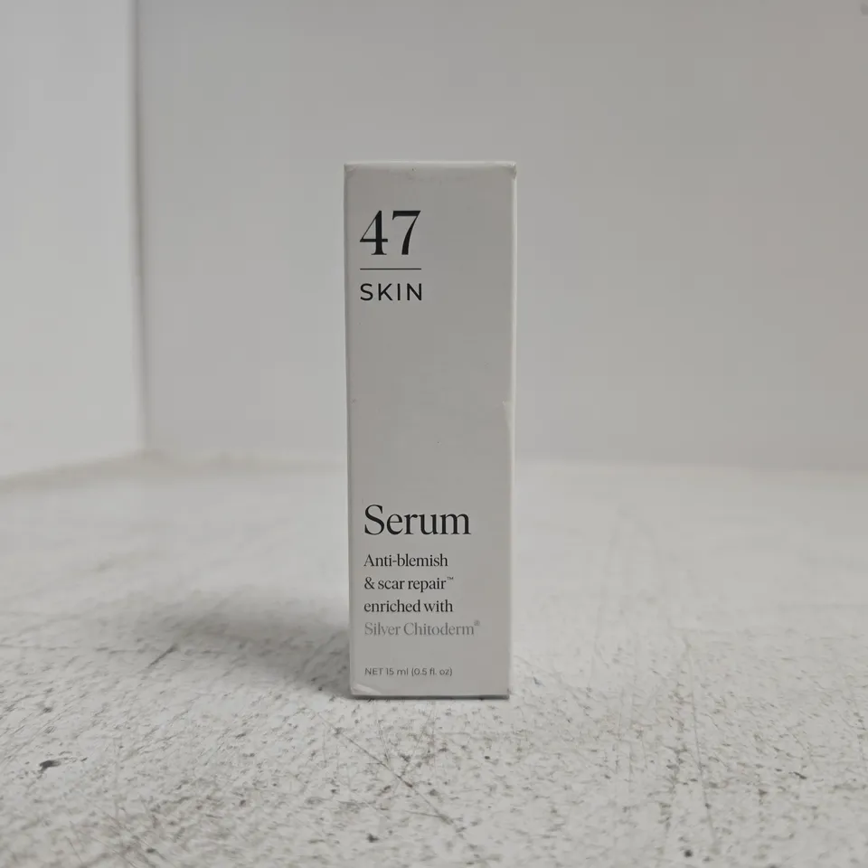 47 SKIN SERUM – ANTI-BLEMISH & SCAR REPAIR, 15 ML